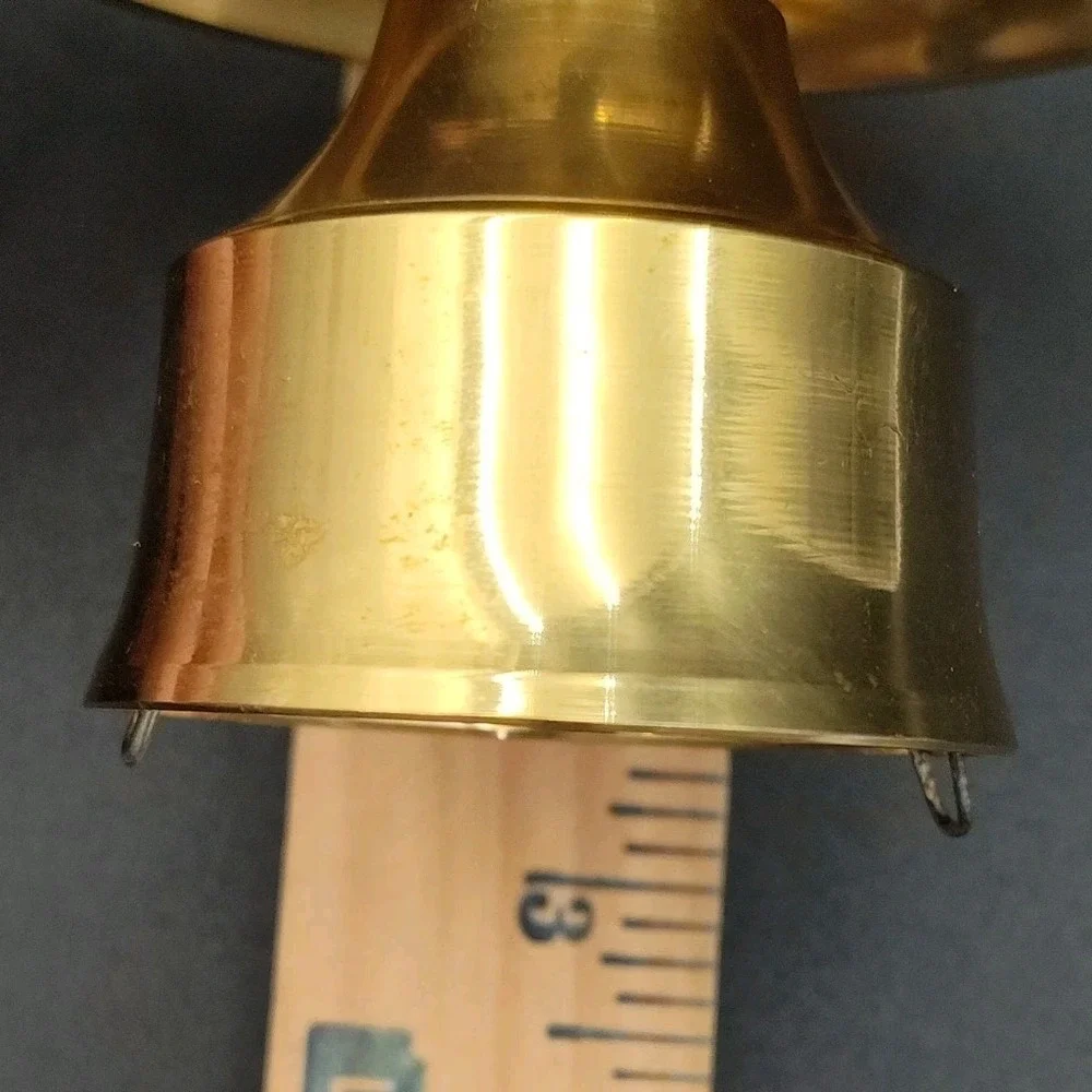 Set-2 Solid Brass Candle stick Chamberstick‎ Holders Secondary BB29.1GA1030.1739